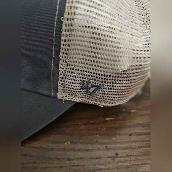 LA WILDCATS XFL '47 MVP Adjustable Baseball Hat, Gray / Tan, OSFM, NWT - Picture 3 of 7